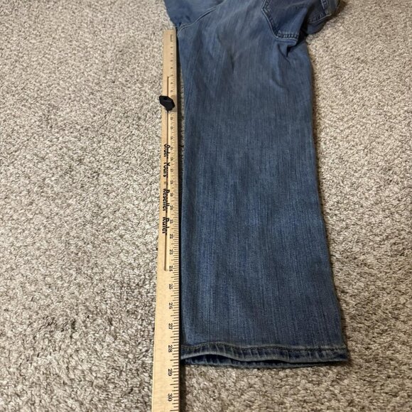 Levis 541 Jeans Mens 38x29 Blue Denim Athletic Taper Stretch Medium Wash Casual - Picture 10 of 11